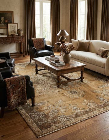 7' 9 x 10' 4 Arak Wool Rug