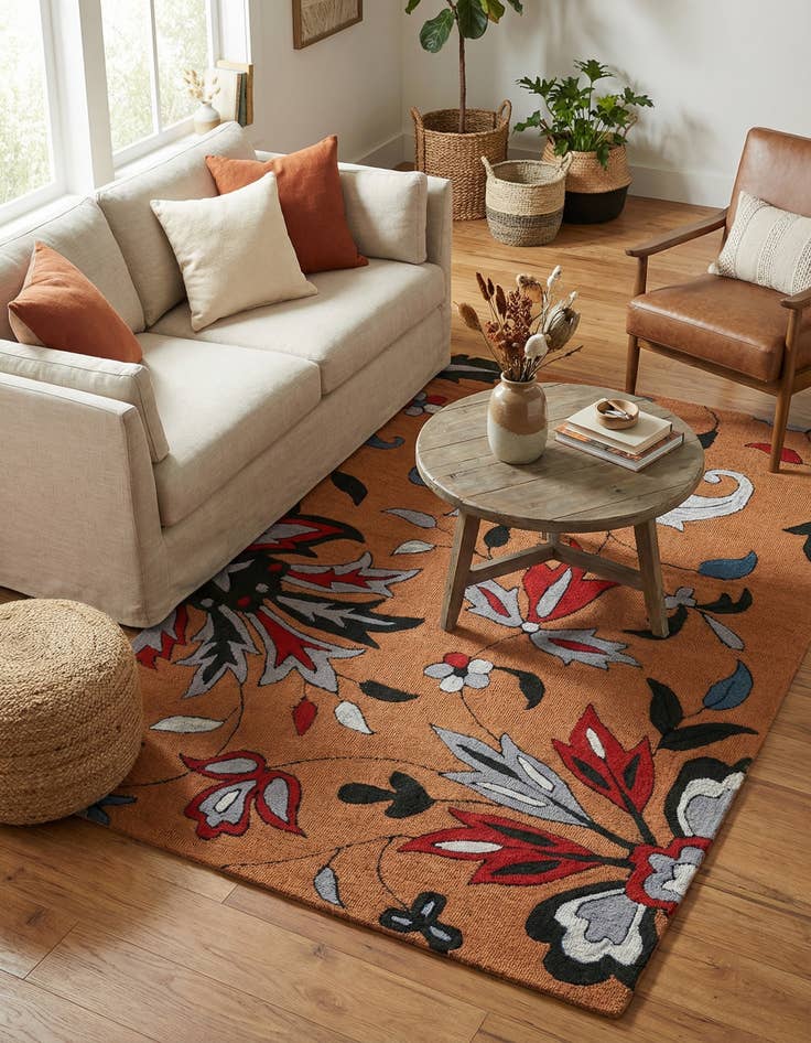 Detail image of  5' 2 x 8' Luna Rug