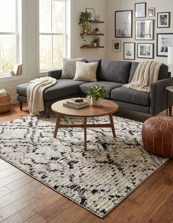 Detail image of 4' x 4' Tucson Square Rug