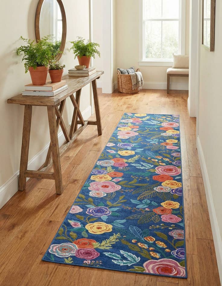 Detail image of 2' 7 x 12' Blossom Runner Rug