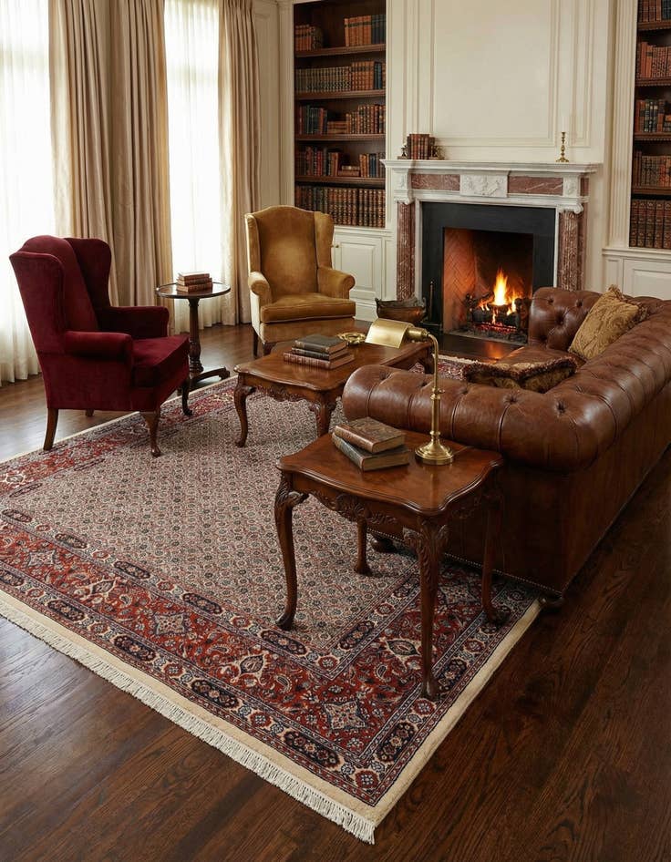 Detail image of 6' 10 x 9' 9 Mood Wool Rug