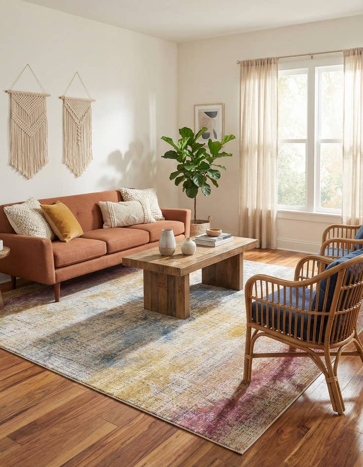 Detail image of  9' x 11' 7 Deepa Rug