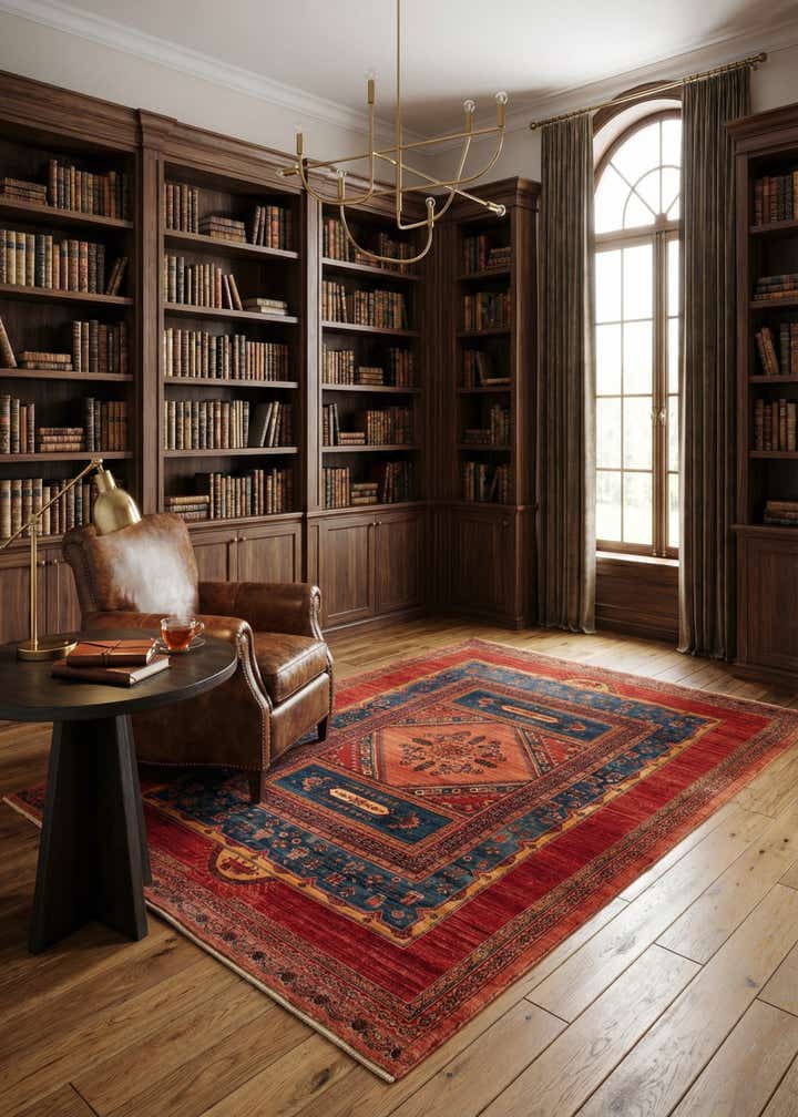 7' x 10' 8 Kashkuli Rug