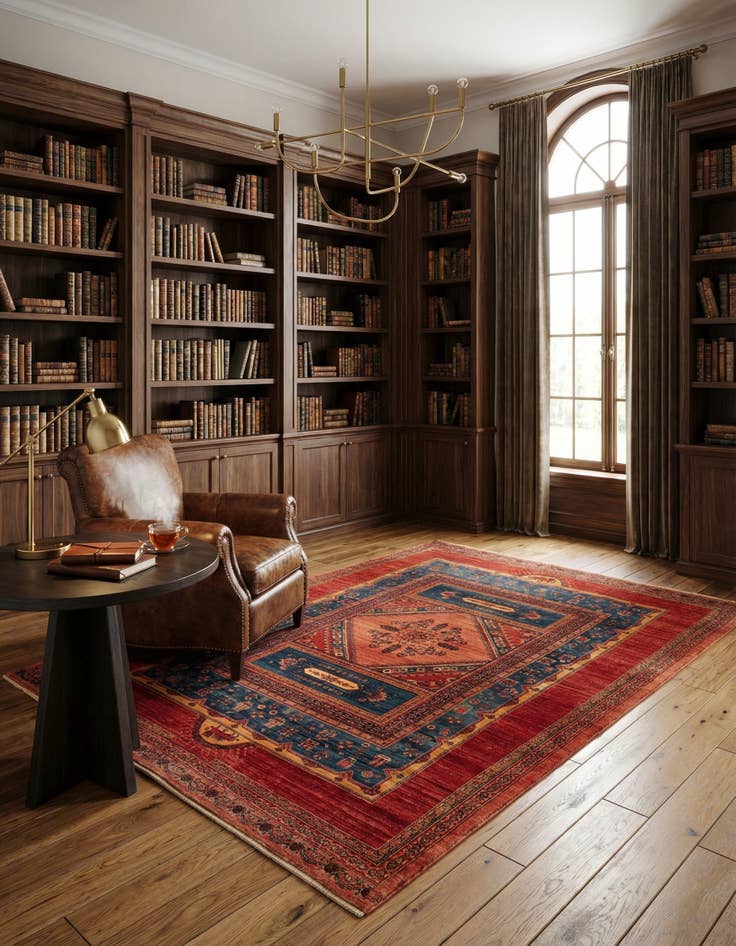 Detail image of 7' x 10' 8 Kashkuli Rug