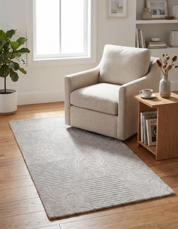 2' 8 x 4' 10 Hand Knotted Darya Wool Rug