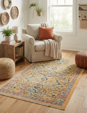 Yellow Lola Rug