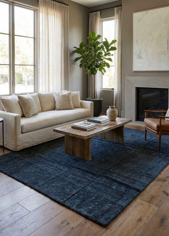 7' 10 x 10' Hand Knotted Darya Rug