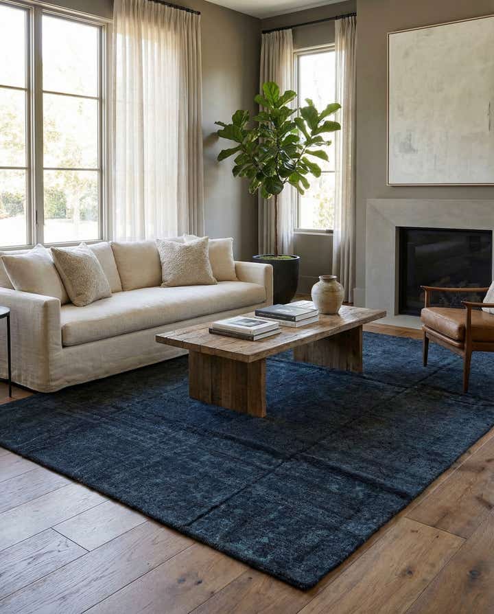 7' 10 x 10' Hand Knotted Darya Rug