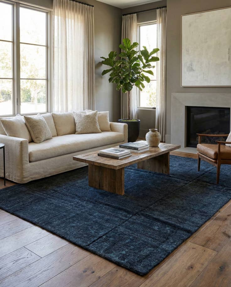 Detail image of 7' 10 x 10' Hand Knotted Darya Rug