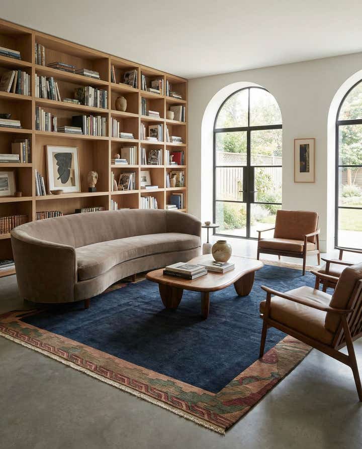 8' 2 x 11' 4 Hand Knotted Tibet Wool Rug