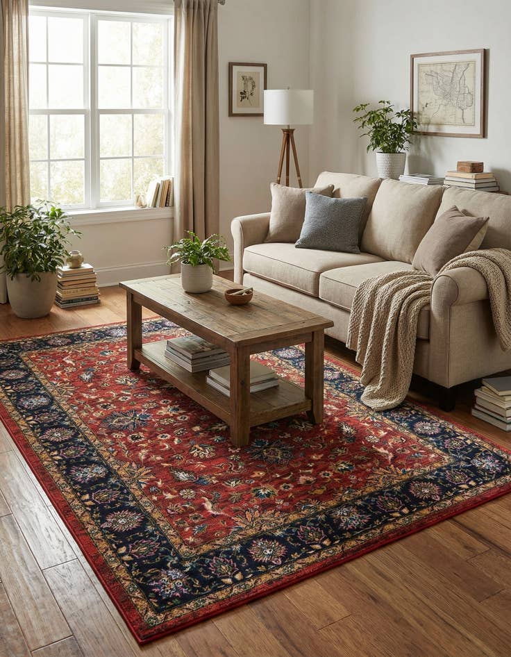 Detail image of  6' 7 x 9' Medina Rug