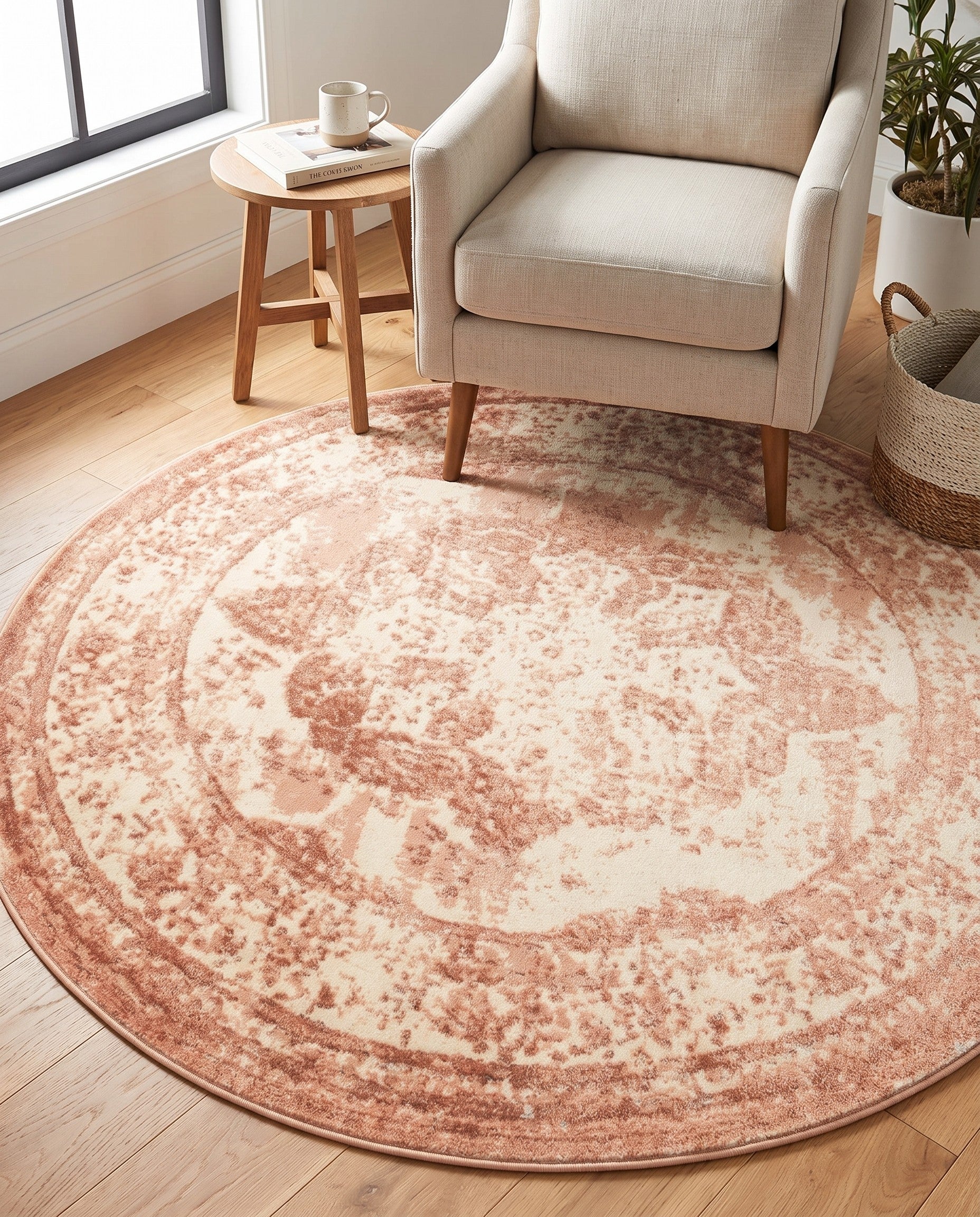5' x 5' Monaco Round Rug