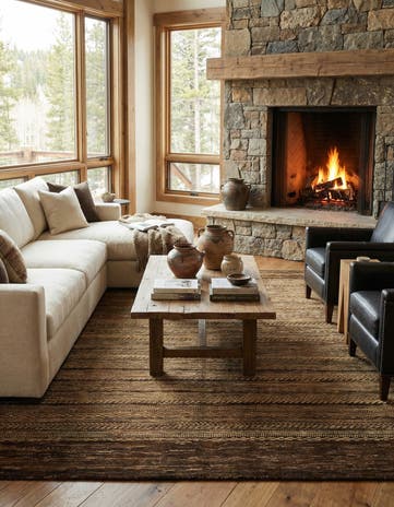 6' 6 x 7' 11 Juma Wool Rug