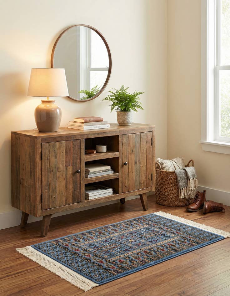 Detail image of 2' x 3' Bokhara Rug