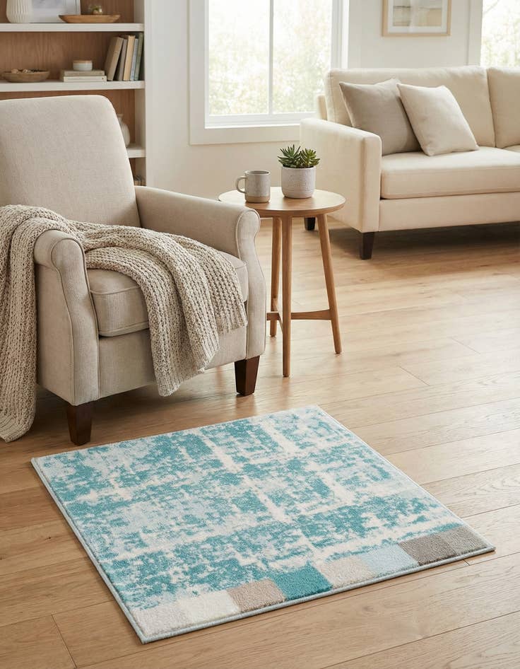 Detail image of 1' 8 x 1' 8 Uptown Lexington Avenue Sample Rug