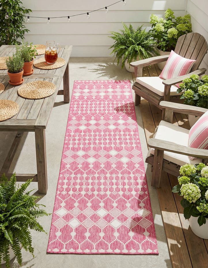 2' 7 x 10' Easy-Clean Lattice Indoor / Outdoo...