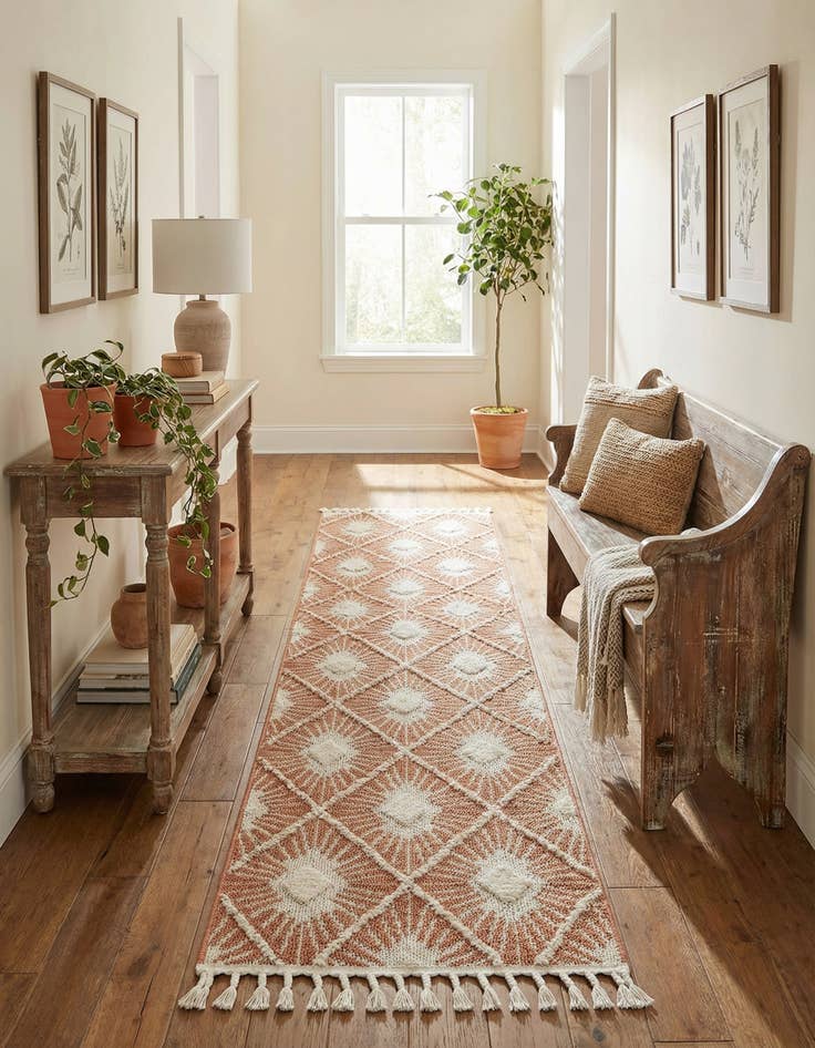 Detail image of  2' 7 x 12' Boho Runner Rug