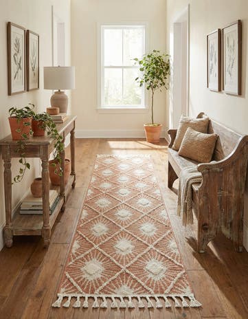 2' 7 x 12' Boho Runner Rug