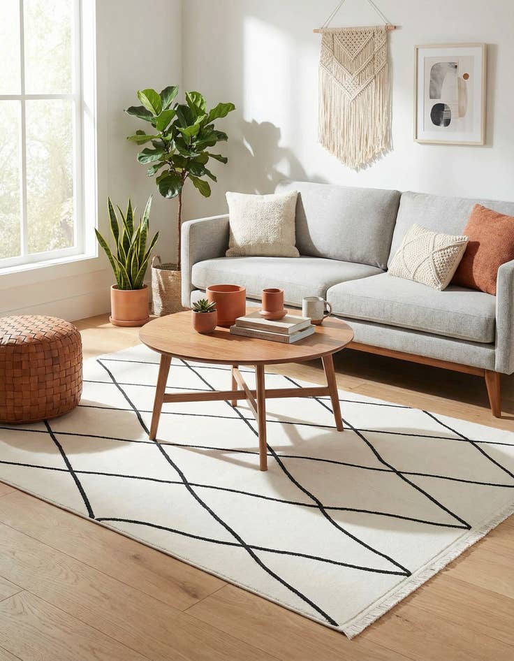 Detail image of 4' 1 x 6' 1 Milano Rug