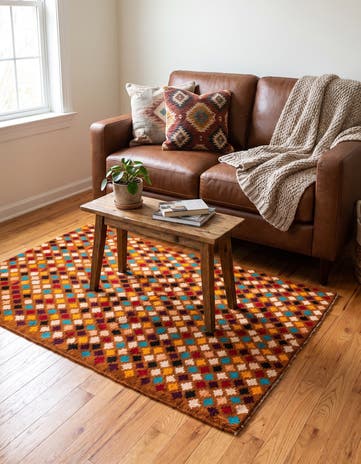 3' 10 x 6' Hand Knotted Balouch Wool Rug