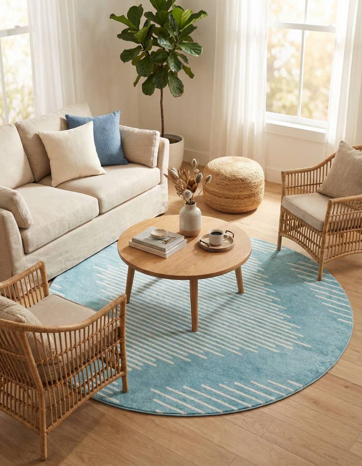 Detail image of  7' 10 x 7' 10 Kai Round Rug