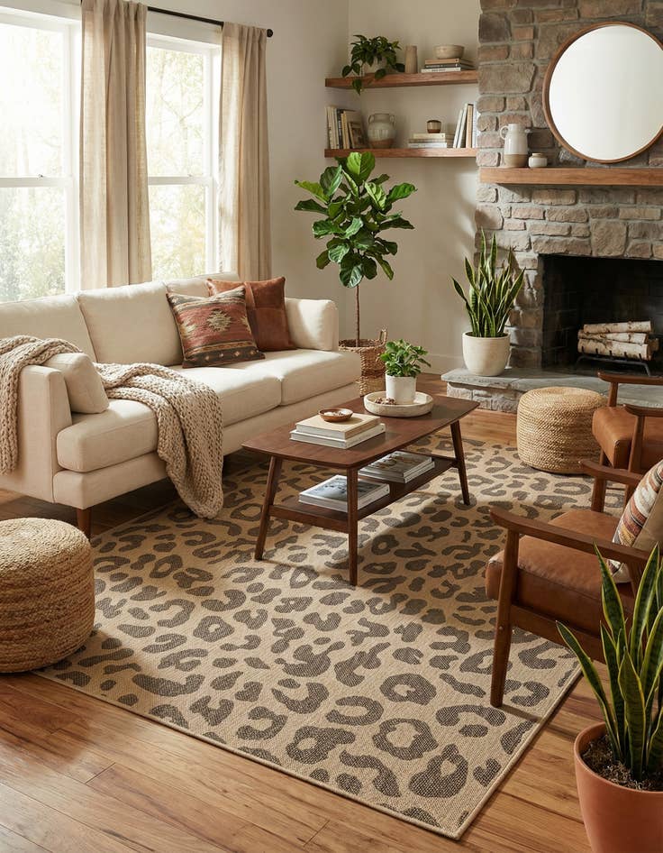 Detail image of 6' 3 x 9' Dunes Rug