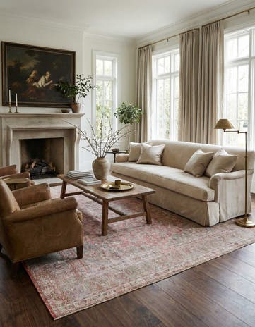 9' 8 x 12' 4 Hand Knotted Ultra Vintage Persian Wool Rug