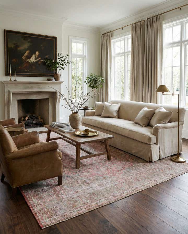 9' 8 x 12' 4 Hand Knotted Ultra Vintage Persian Wool Rug