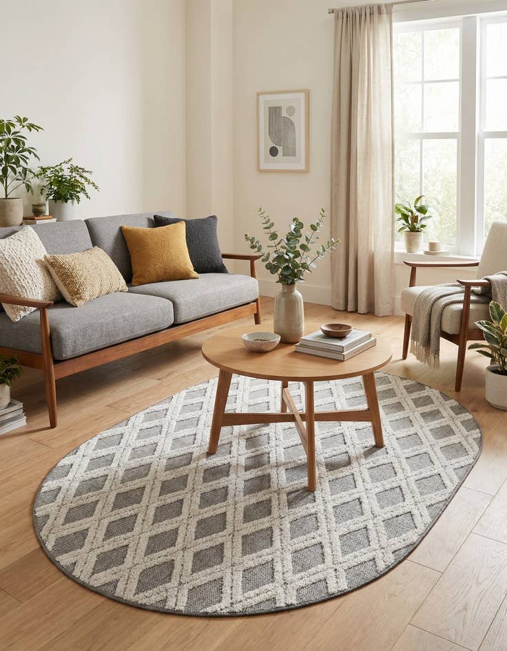 Detail image of  4' x 6' Arlo Oval Rug