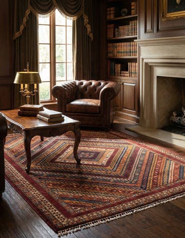 5' 6 x 7' 9 Hand Knotted Ariana Ziegler Rug