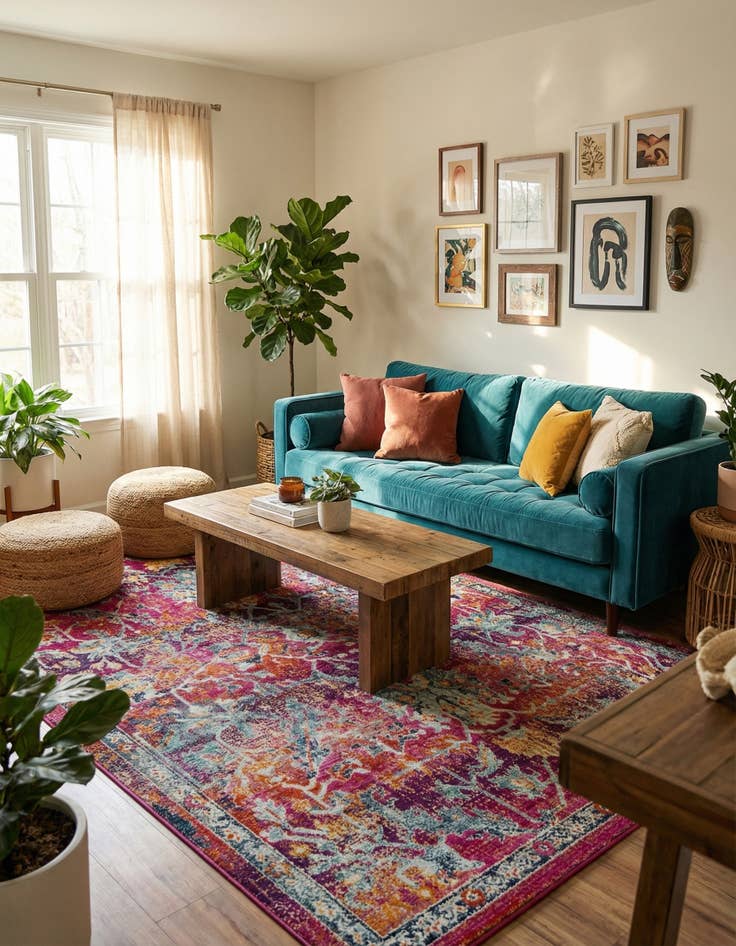 Detail image of  4' x 6' Budapest Rug