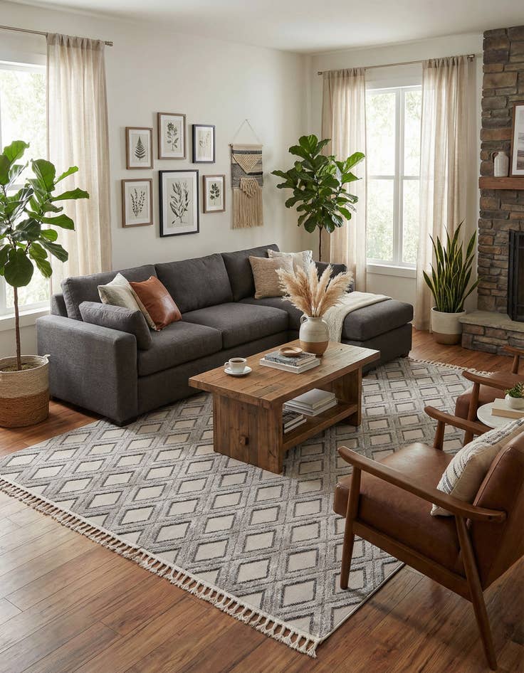 Detail image of 9' 10 x 14' Arlo Rug