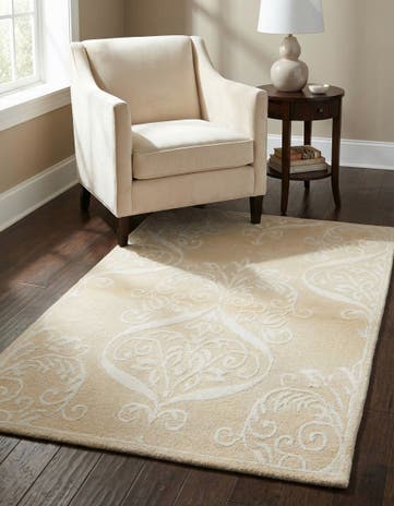 2' 11 x 4' 10 Hand Knotted Darya Wool Rug