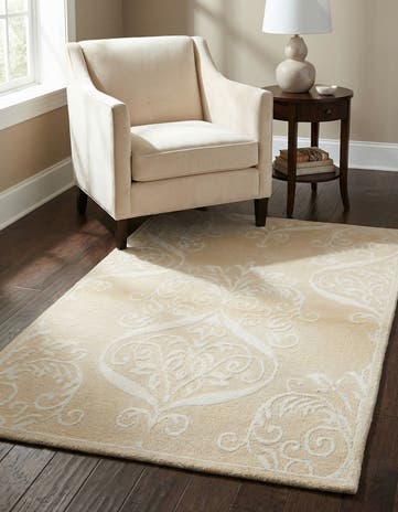 2' 11 x 4' 10 Hand Knotted Darya Wool Rug