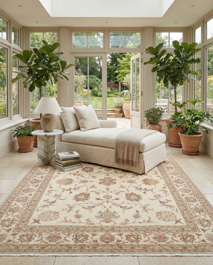 6' 7 x 8' 5 Tabriz Rug