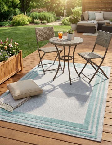 4' x 6' Easy-Clean Aruba Indoor / Outdoor Rug