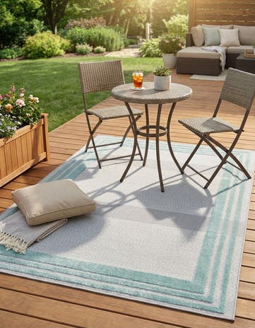 4' x 6' Easy-Clean Aruba Indoor / Outdoor Rug