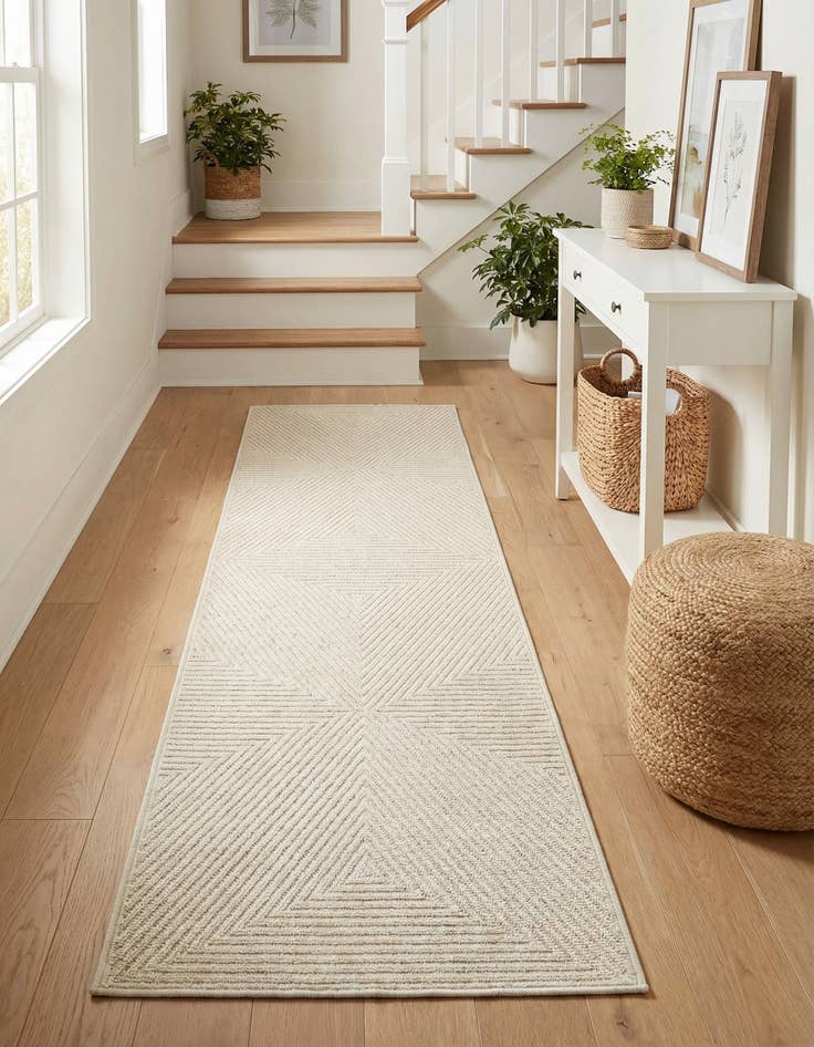 Detail image of 2' x 8' Easy-Clean Sabrina Soto Indoor / Outdoor Runner Rug