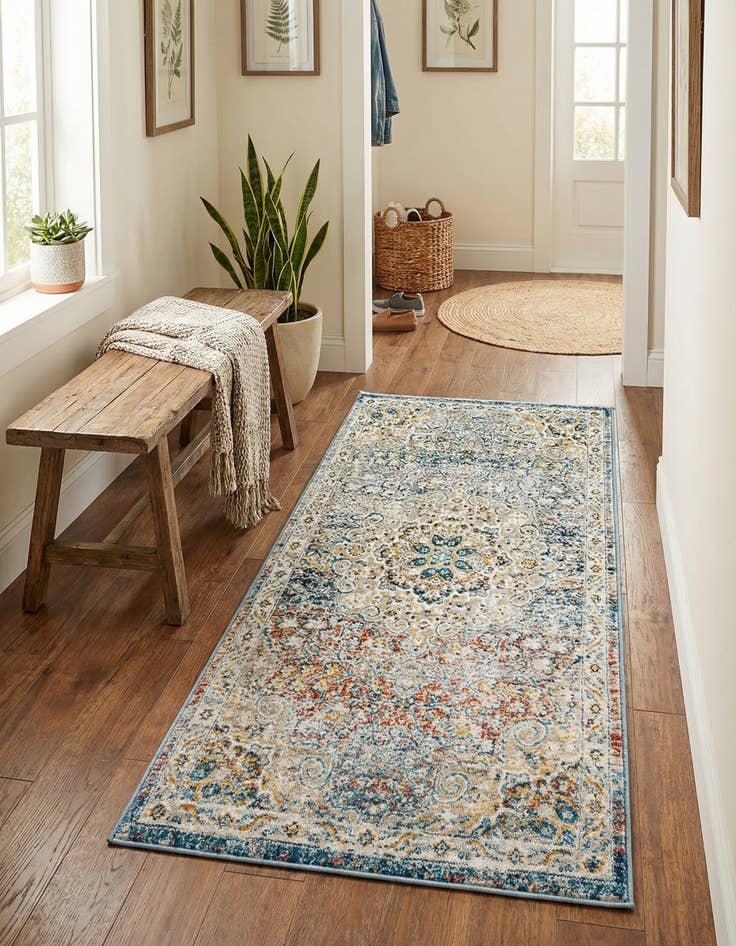 Detail image of 2' x 4' Newport Runner Rug