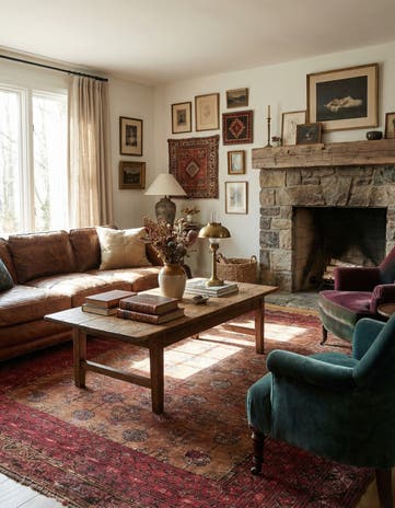 5' 8 x 7' 10 Hand Knotted Ultra Vintage Persian Wool Rug