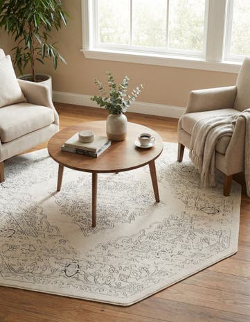 7' 10 x 7' 10 Isabella Octagon Rug