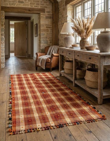 4' 8 x 8' 9 Jajim Runner Rug