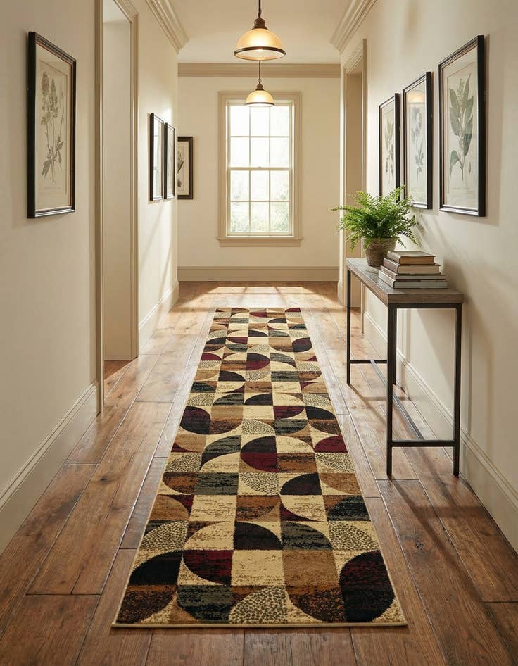 Detail image of 2' 7 x 12' Cafe Runner Rug