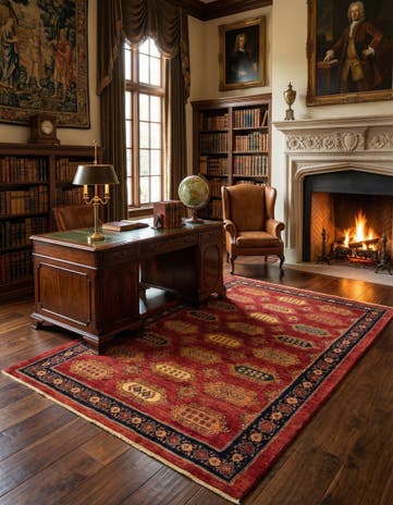 5' 9 x 7' 5 Kashkuli Rug