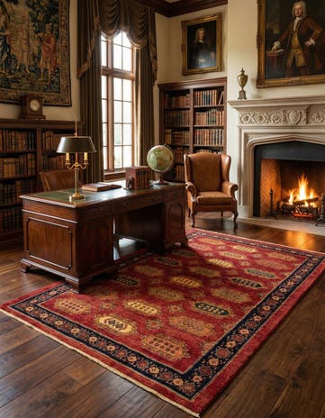5' 9 x 7' 5 Kashkuli Rug