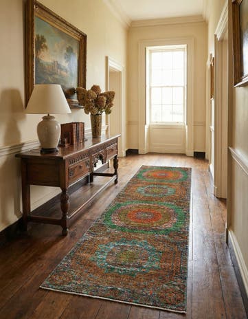 2' 7 x 9' 10 Amina Wool Runner Rug