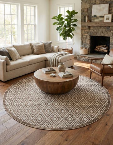 10' x 10' Hermitage Round Rug