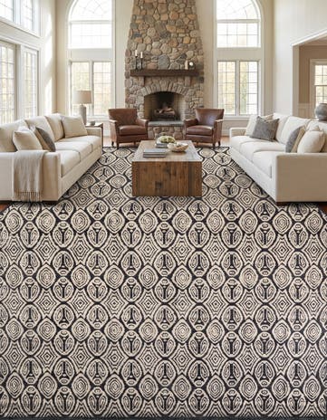 12' 2 x 15' 1 Hand Knotted Darya Wool Rug