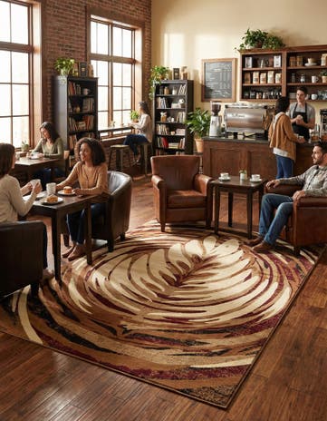 9' x 12' Cafe Rug