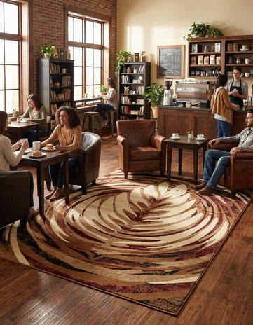 9' x 12' Cafe Rug
